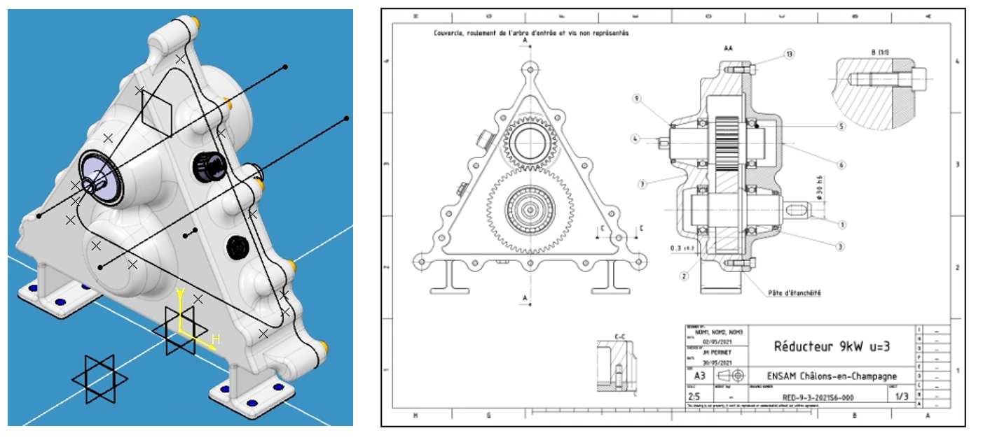 Industrial gearbox card preview